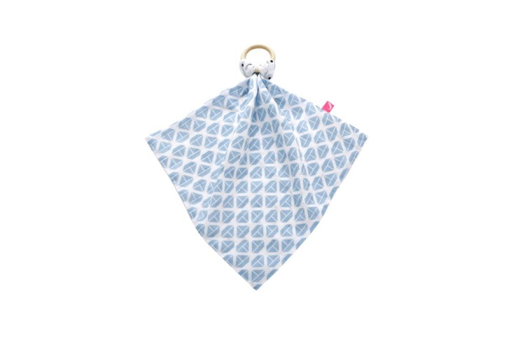 Gryzak z Pieluszką Przytulanką statki niebieskie