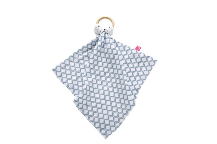 Gryzak z Pieluszką Przytulanką classics niebieski