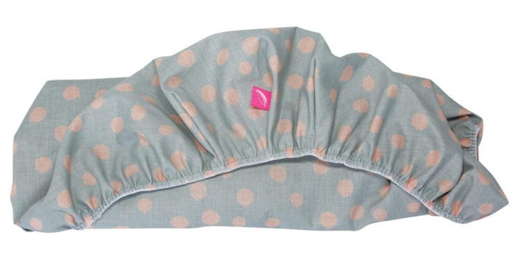 Prześcieradło z Gumką 35x75cm do Gondoli/Kosza Mojżesza (z bawełny)