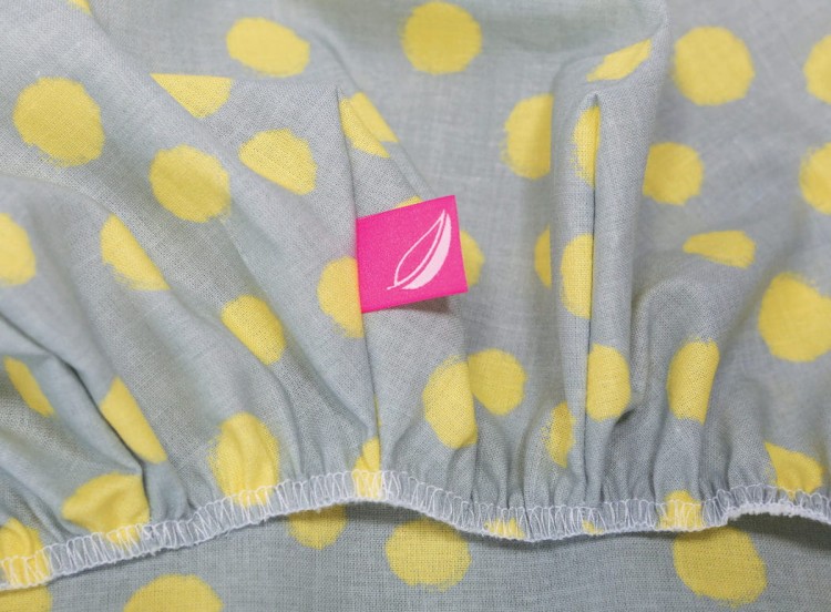 Prześcieradło z Gumką 35x75cm do Gondoli/Kosza Mojżesza (z bawełny)